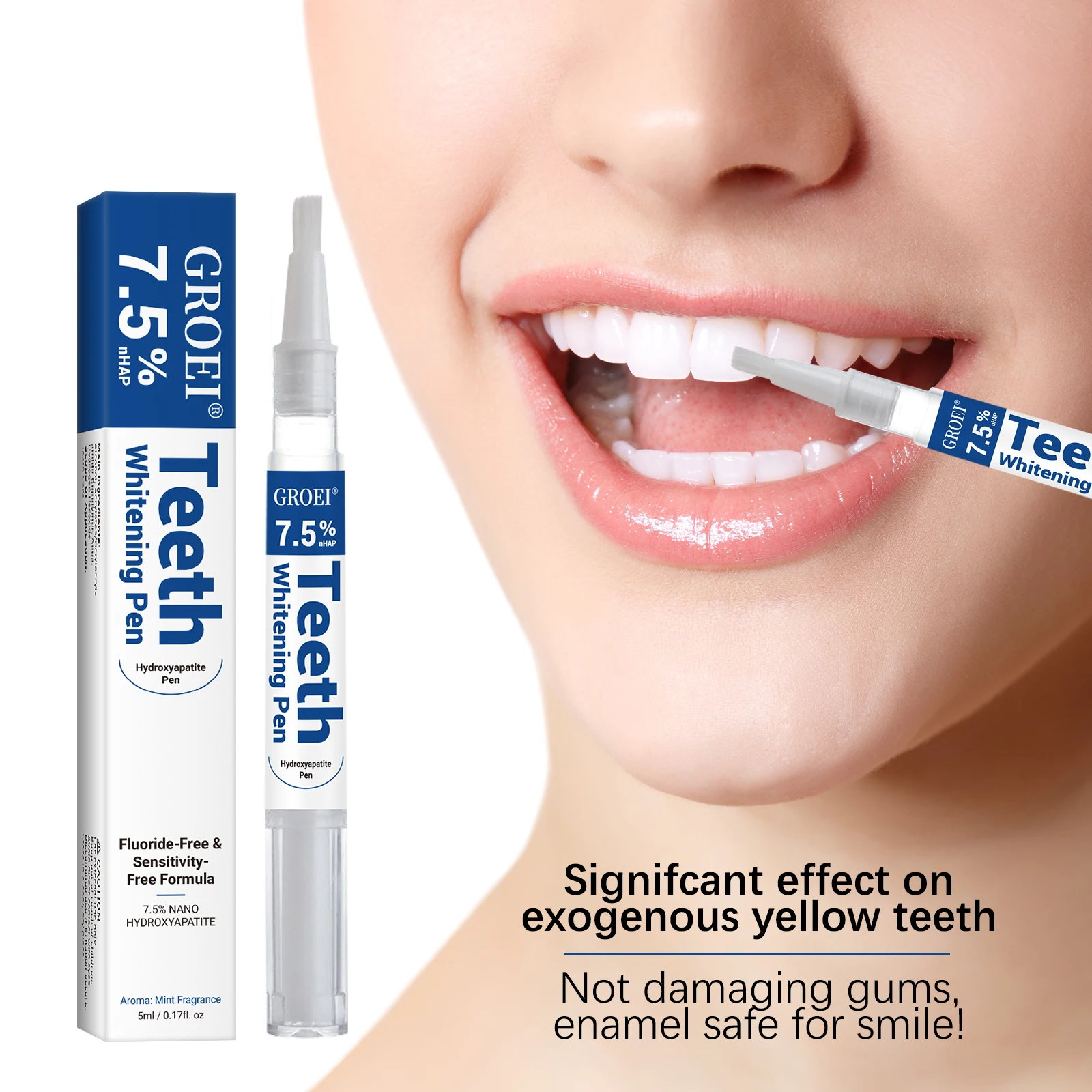 Teeth Whitening Session - Hydroxyapatite Tooth Whitening Pen Dazzling White