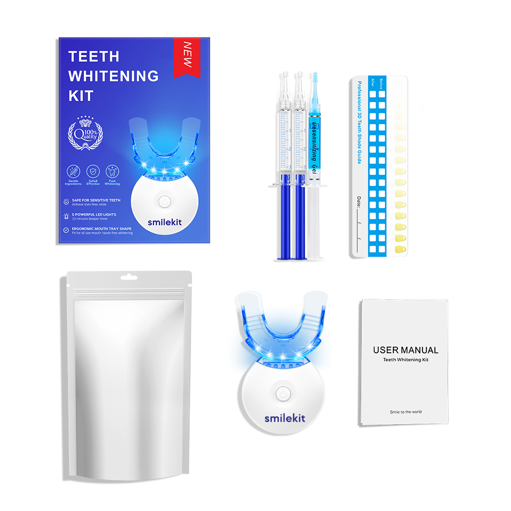 Teeth Whitening Session - Teeth Whitening Kit - 5X LED