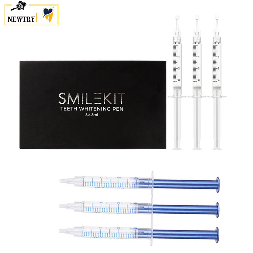 Teeth Whitening Gel Syringes - Teeth Whitening Gel With Boutique Gift