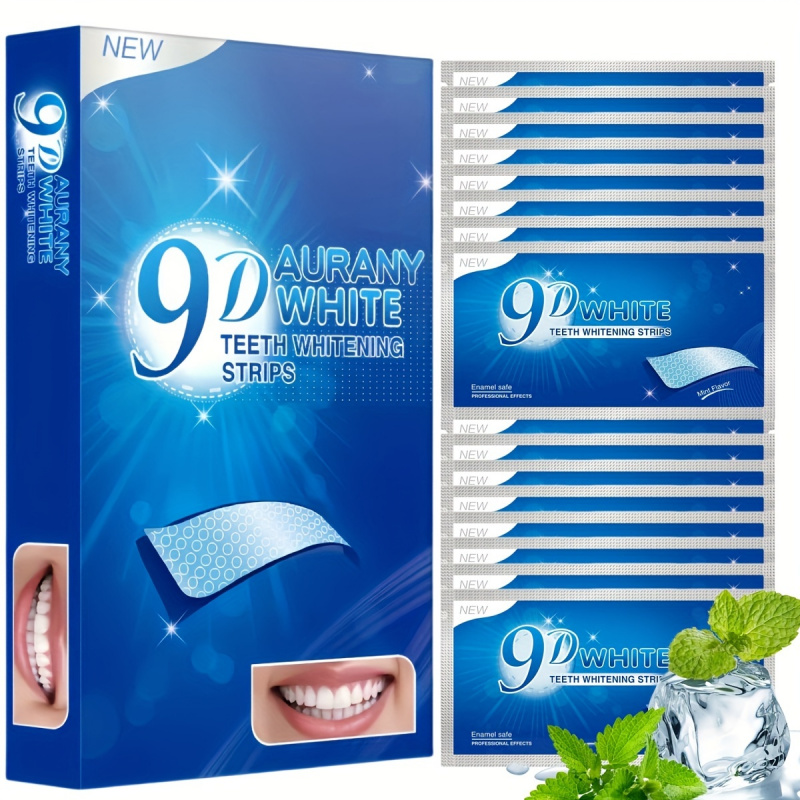 Teeth Whitening Session - 21 Pairs of 9D Aurany White