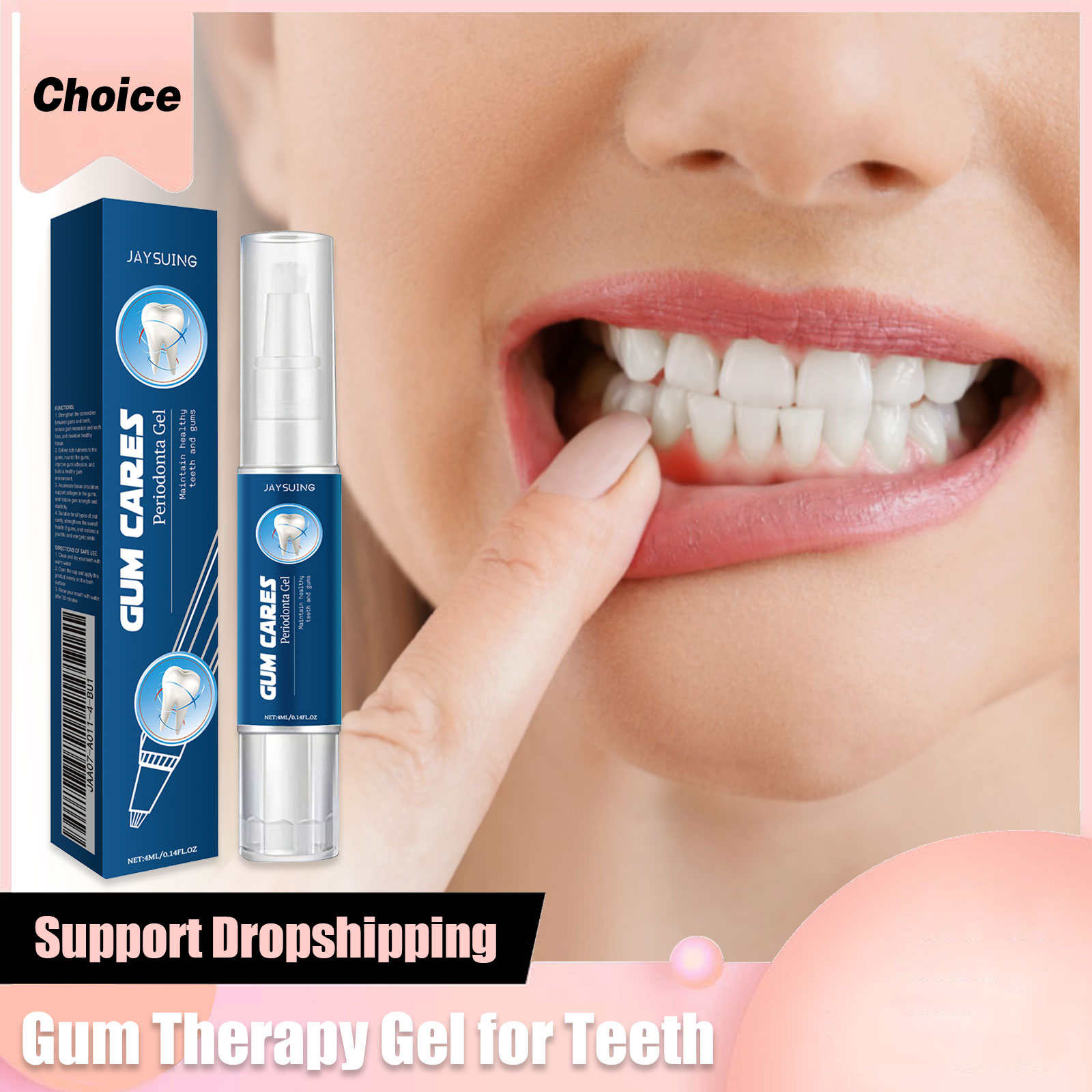 Whitening Pen Bleach - Gum Therapy Gel Teeth Whitening Pen