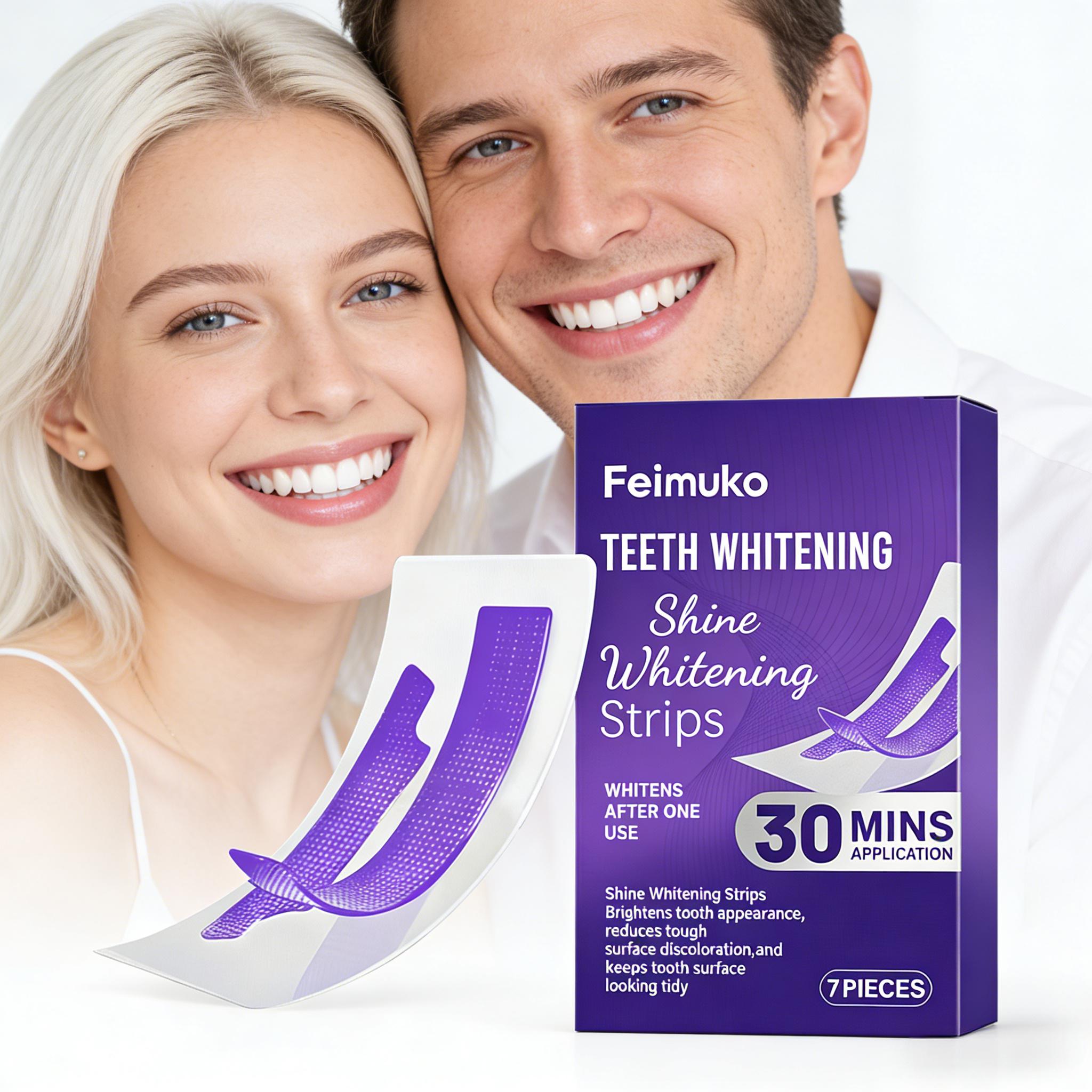 Teeth Whitening Session - Teeth Whitening Strip Reduce Sensitivity Enamel