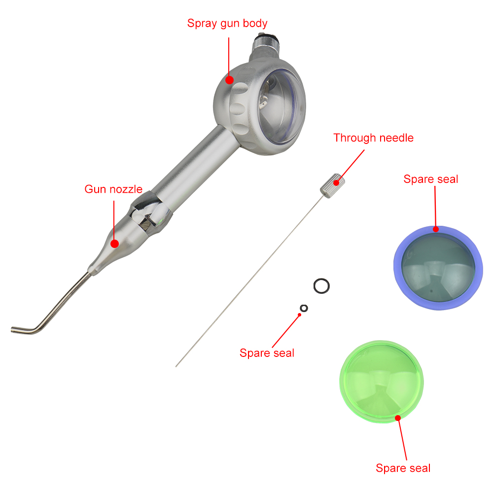Dental Air Water Polisher Jet  - Teeth Whitening Gel Syringes recension och pris