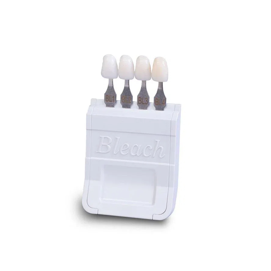 4 Colors Dental Bleached Shade - Teeth Whitening Shade Guide recension och pris