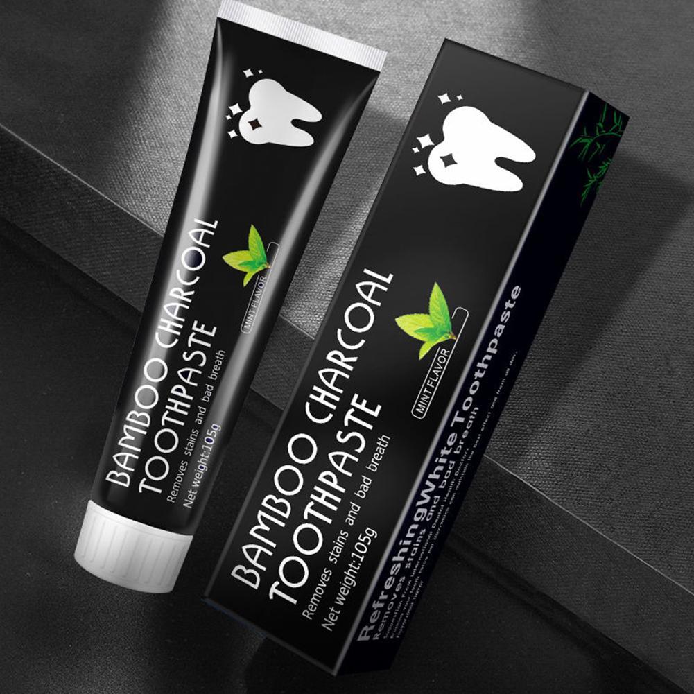 Bamboo Charcoal Toothpaste Whi - Teeth Whitening Charcoal recension och pris