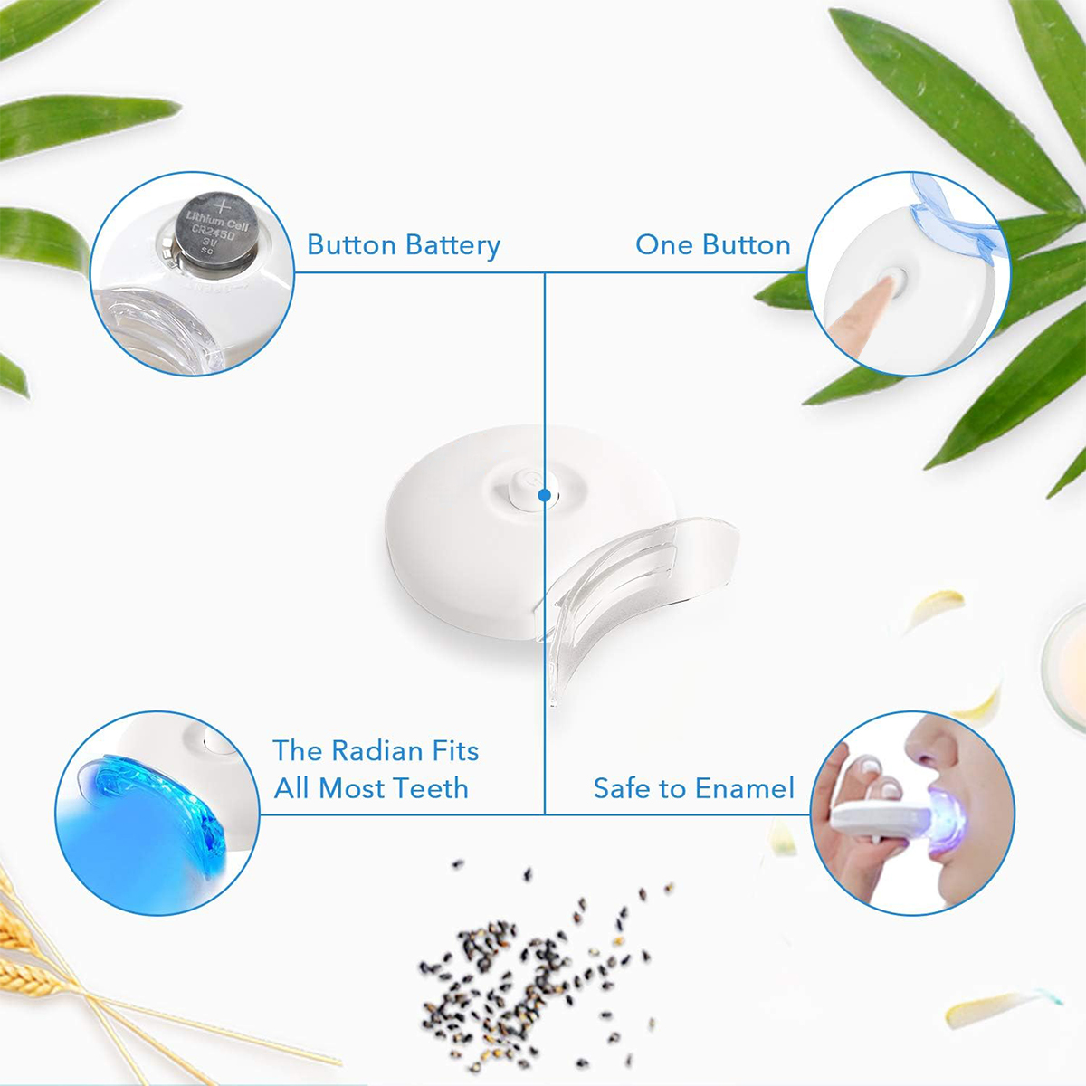 Teeth Whitening Kit - 5X LED L - Teeth Whitening Session recension och pris