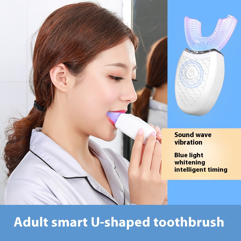 Electric U-Shaped Toothbrush f - Teeth Whitening Session recension och pris