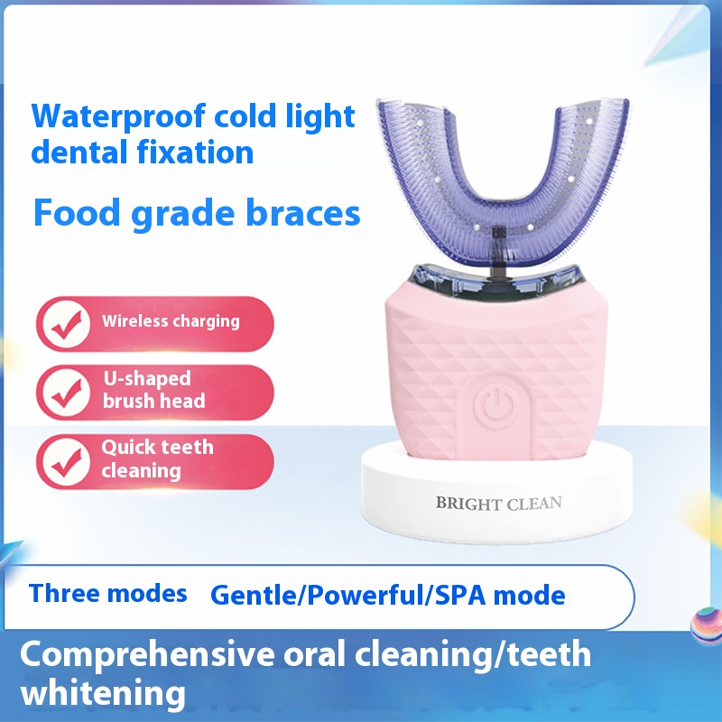 Electric U-Shaped Toothbrush f - Teeth Whitening Session recension och pris