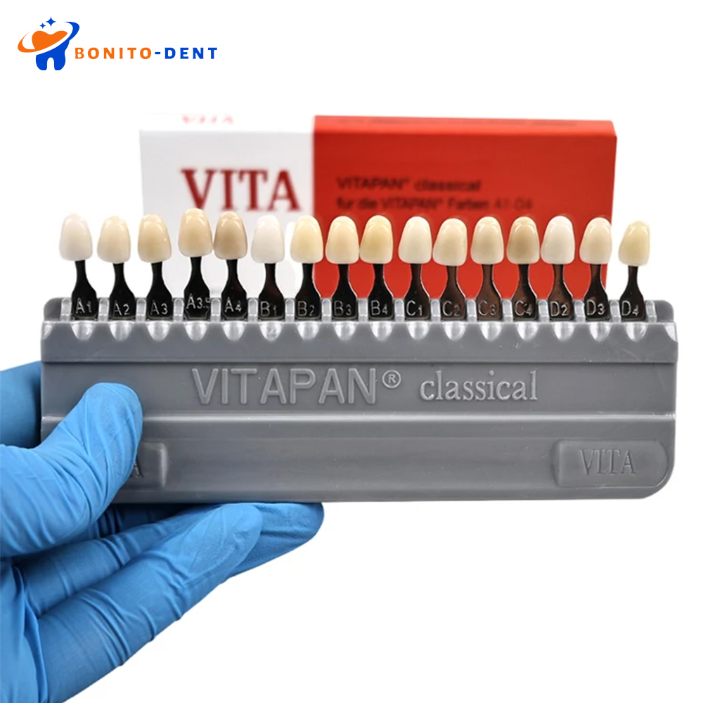 VITA 16 Colors Teeth Shade Gui - Teeth Whitening Shade Guide recension och pris