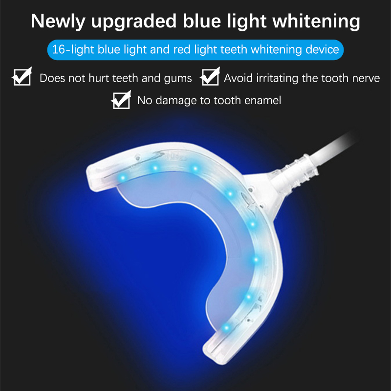 1PCS 4in1 Teeth Whitening 16 L - Teeth Whitening With Blue Light recension och pris