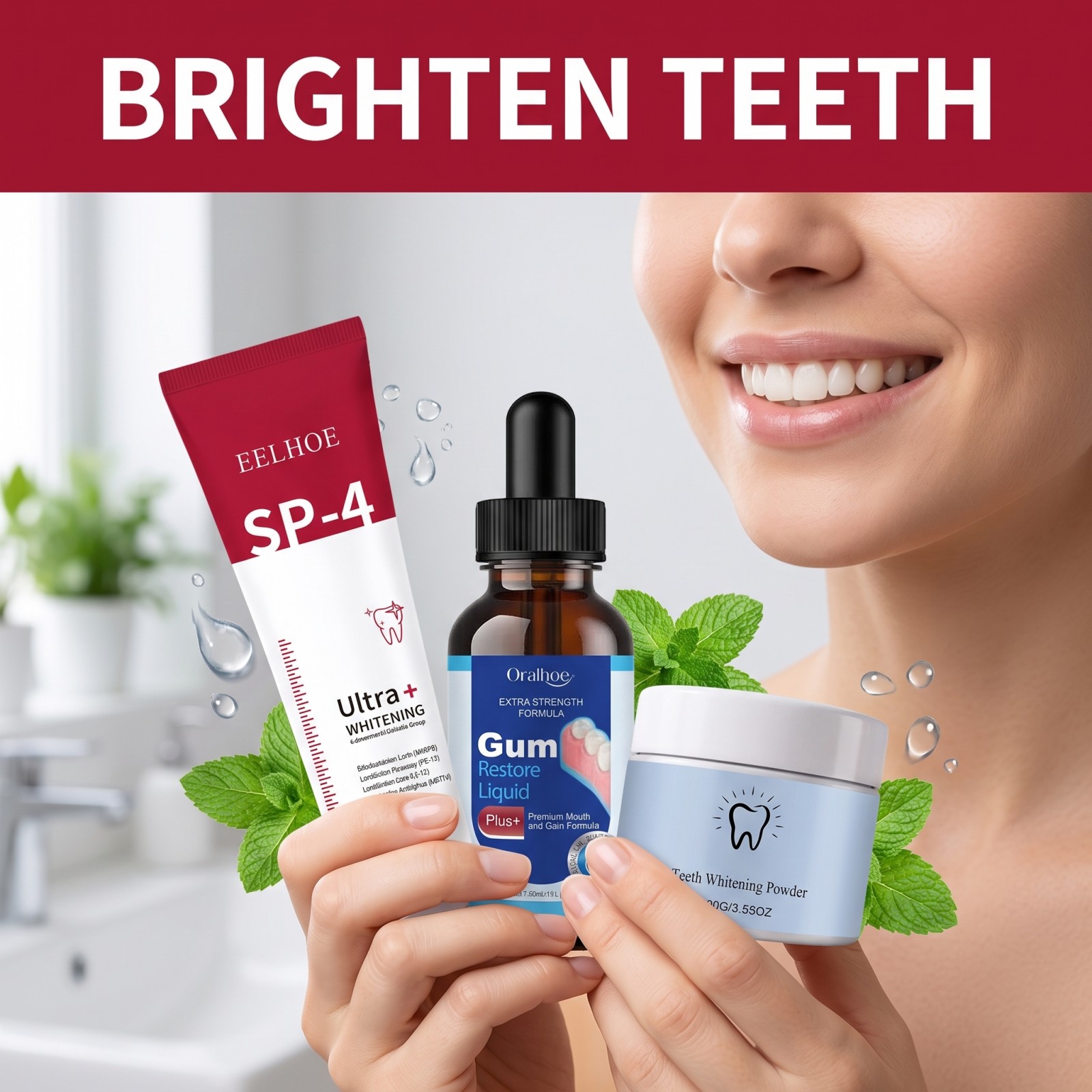 Oral Care Combo Set Whitening  - Teeth Whitening Session recension och pris
