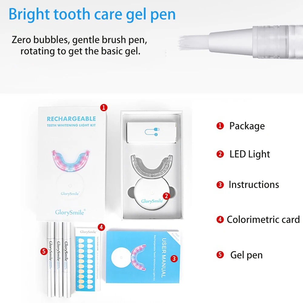 Wireless Charging Dental Teeth - Whitening Pen Bleach recension och pris