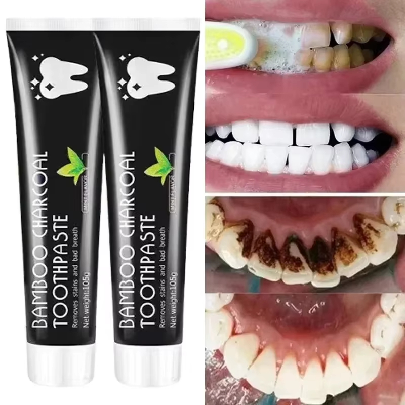 Whitening Toothpaste Bamboo Ch - Teeth Whitening Charcoal recension och pris