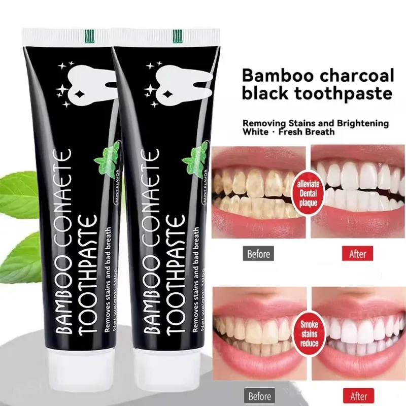 Whitening Toothpaste Bamboo Ch - Teeth Whitening Charcoal recension och pris
