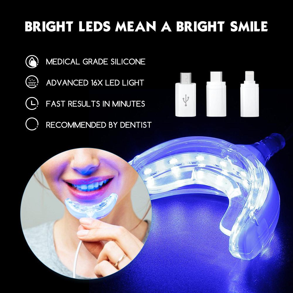 Luxsmile Smart LED Teeth White - Teeth Whitening Charcoal recension och pris