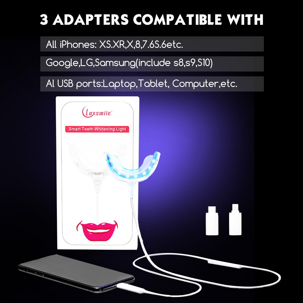 Luxsmile Smart LED Teeth White - Teeth Whitening Charcoal recension och pris
