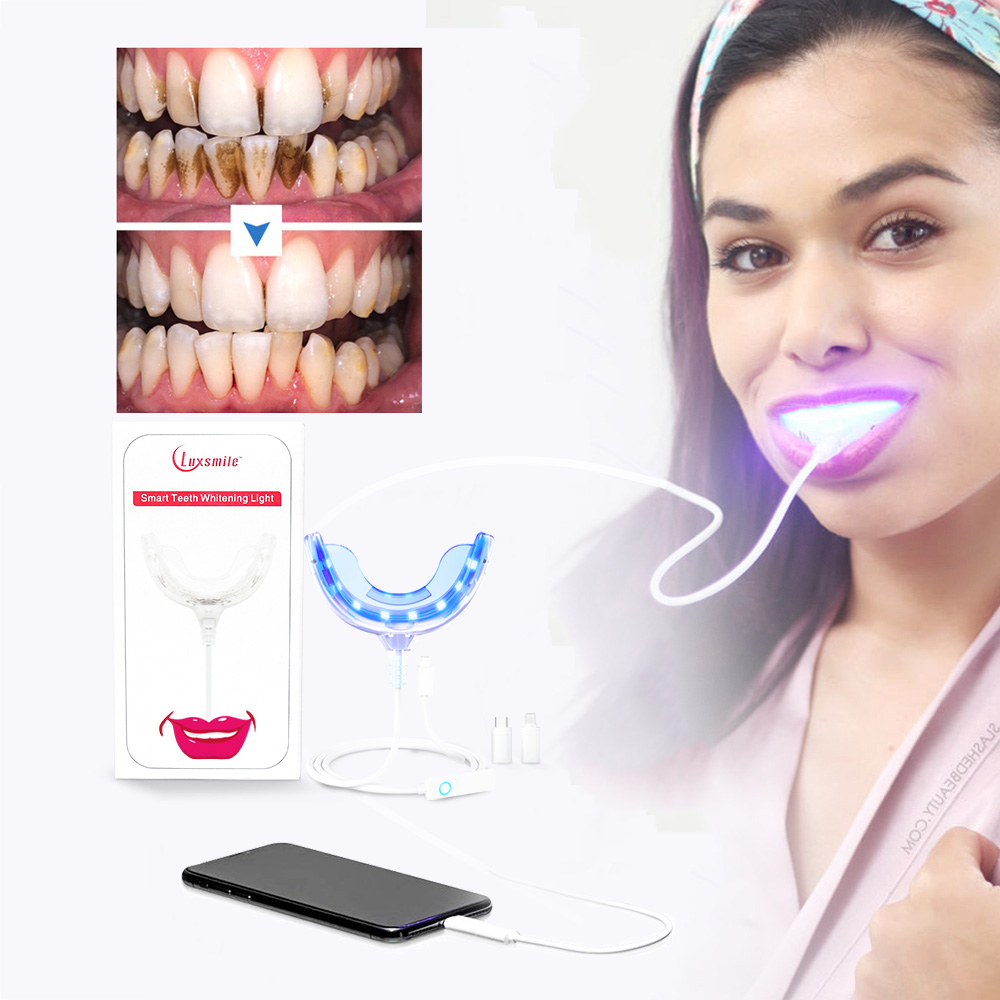 Luxsmile Smart LED Teeth White - Teeth Whitening Charcoal recension och pris
