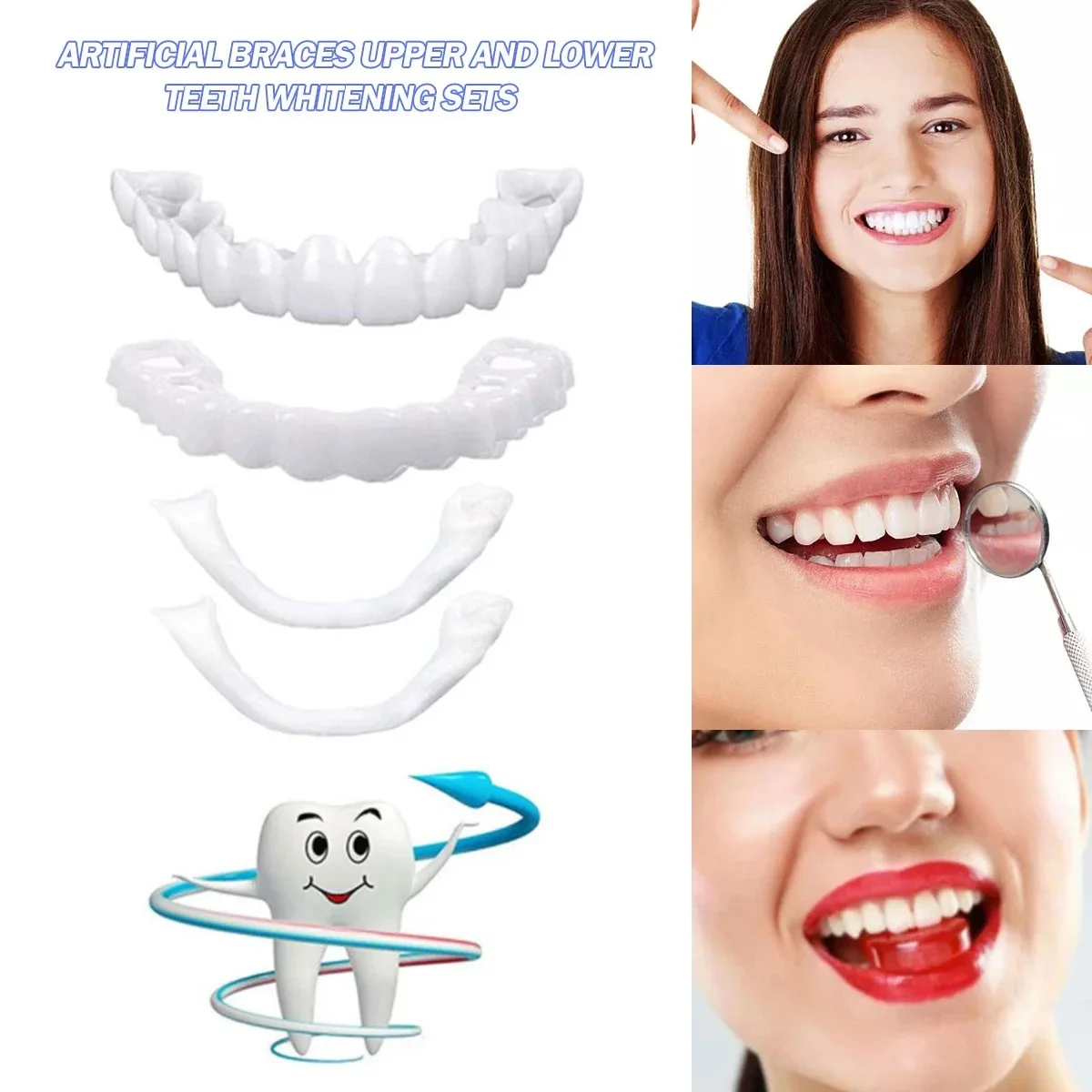 Teeth Veneers Whitening Dentur - Teeth Whitening Session recension och pris