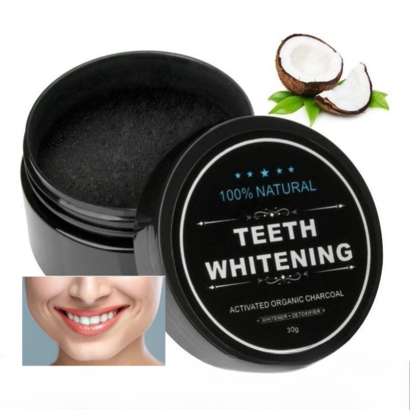 1 Box Activated Charcoal Teeth - Teeth Whitening Charcoal recension och pris