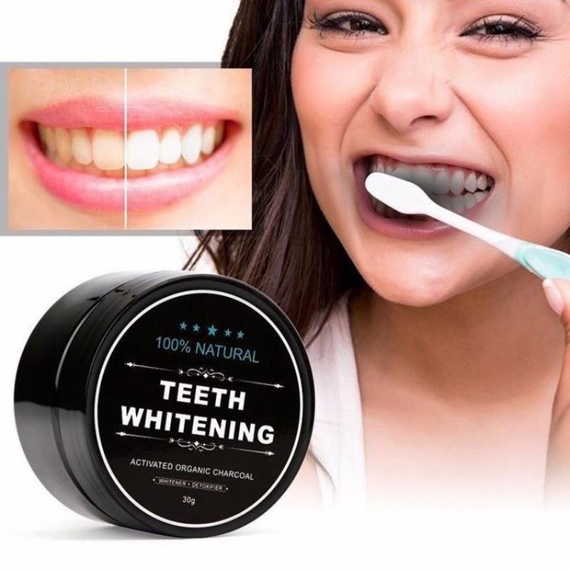 1 Box Activated Charcoal Teeth - Teeth Whitening Charcoal recension och pris