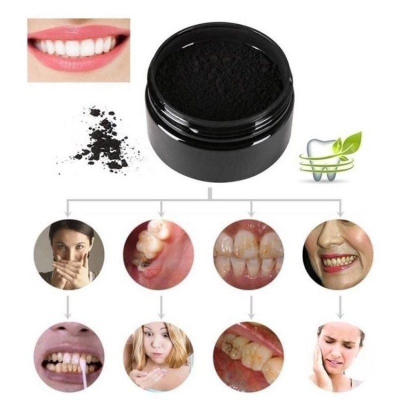 1 Box Activated Charcoal Teeth - Teeth Whitening Charcoal recension och pris