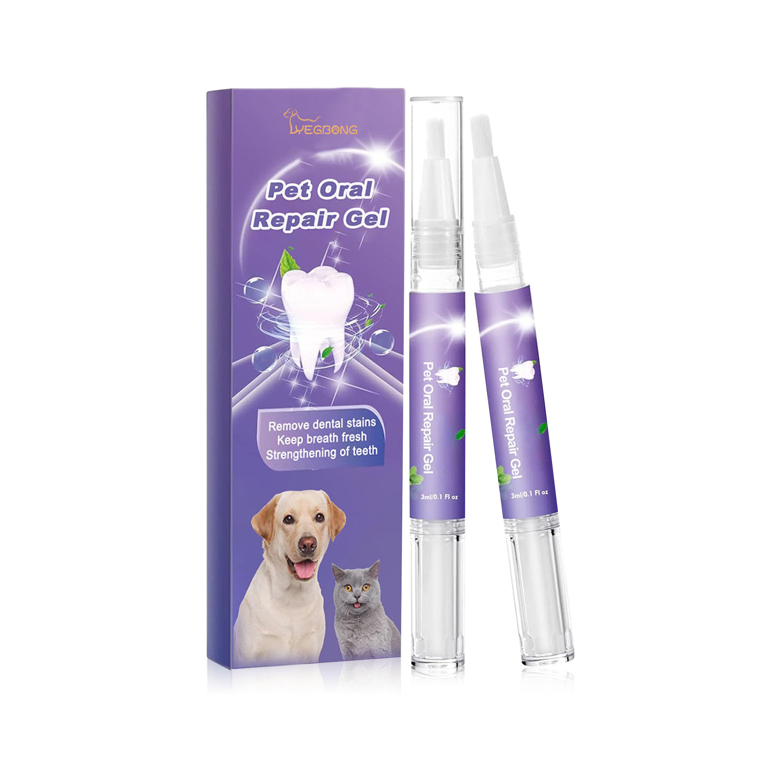 Pet Oral Repair Gel Puppy Tart - Teeth Whitening Session recension och pris