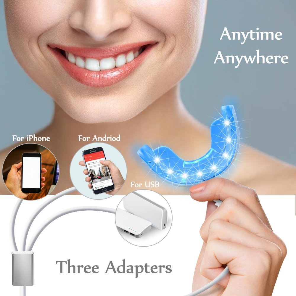 3 In1 Teeth Whitening Lamp 16  - Teeth Whitening With Blue Light recension och pris