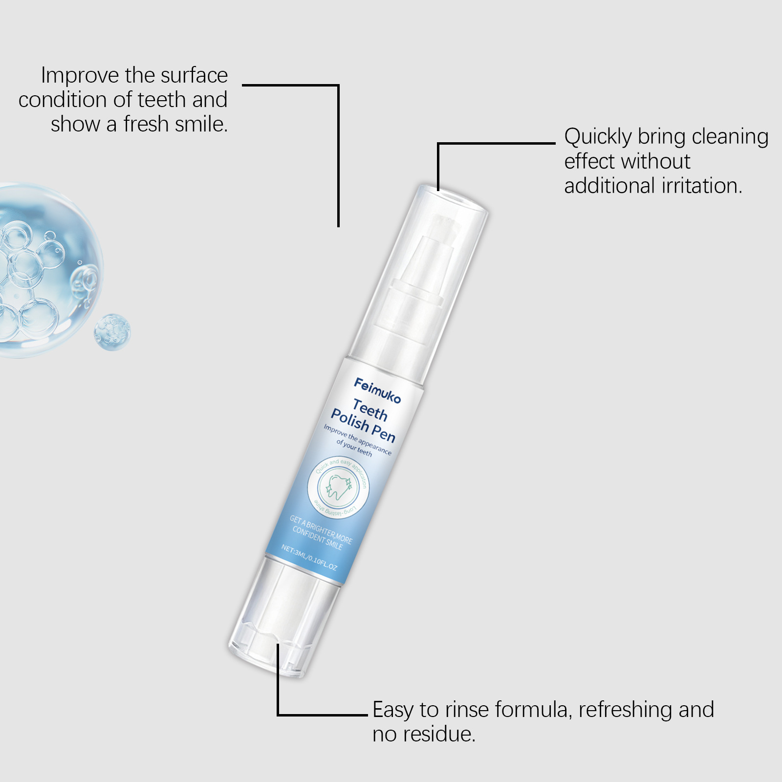 Teeth Whitening Paint Instant  - Whitening Pen Bleach recension och pris