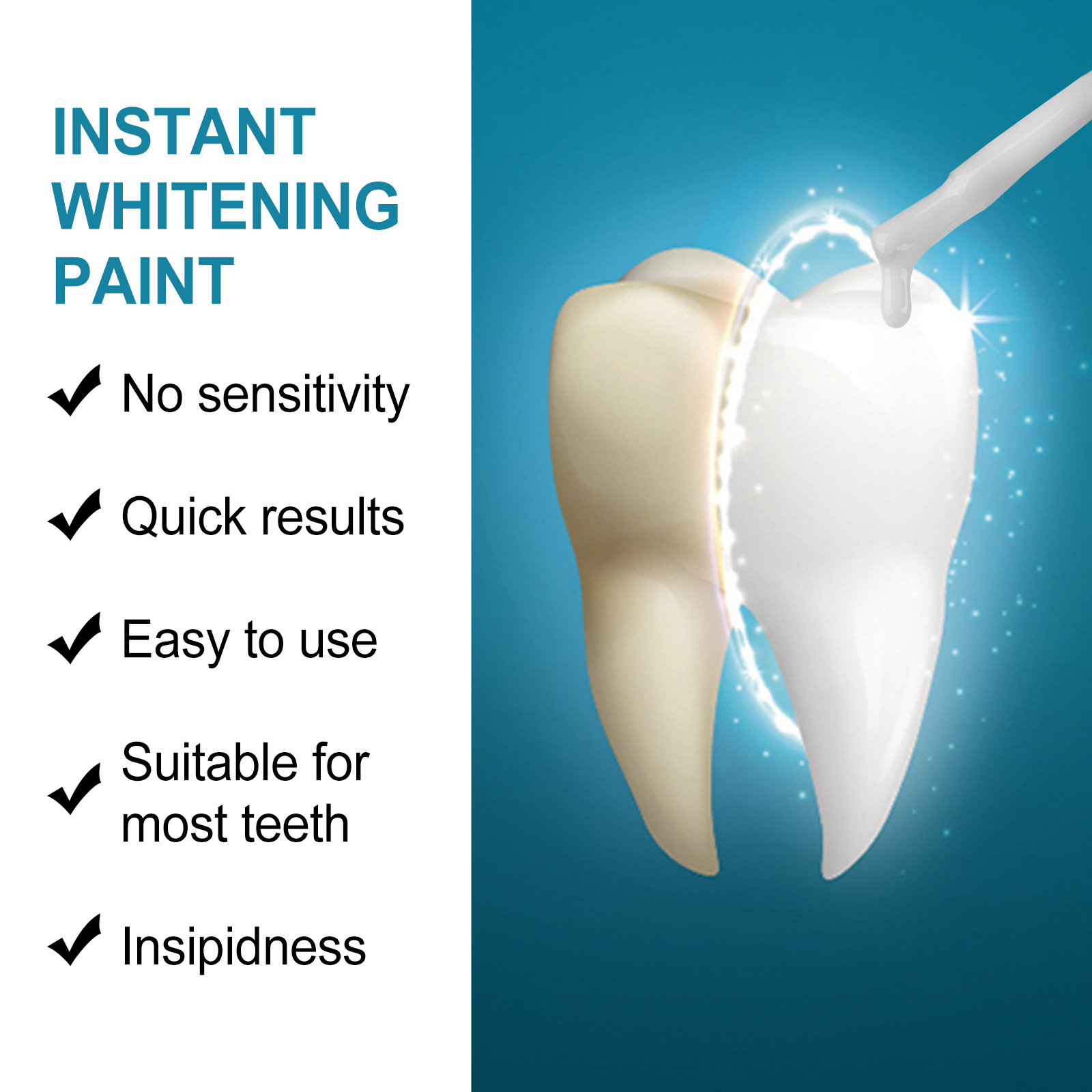 Teeth Whitening Essence Pen To - Whitening Pen Bleach recension och pris