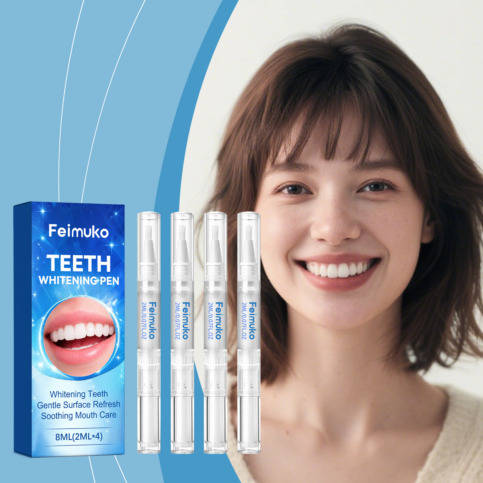 4pcs Teeth Whitening Gel Pen R - Whitening Pen Bleach recension och pris