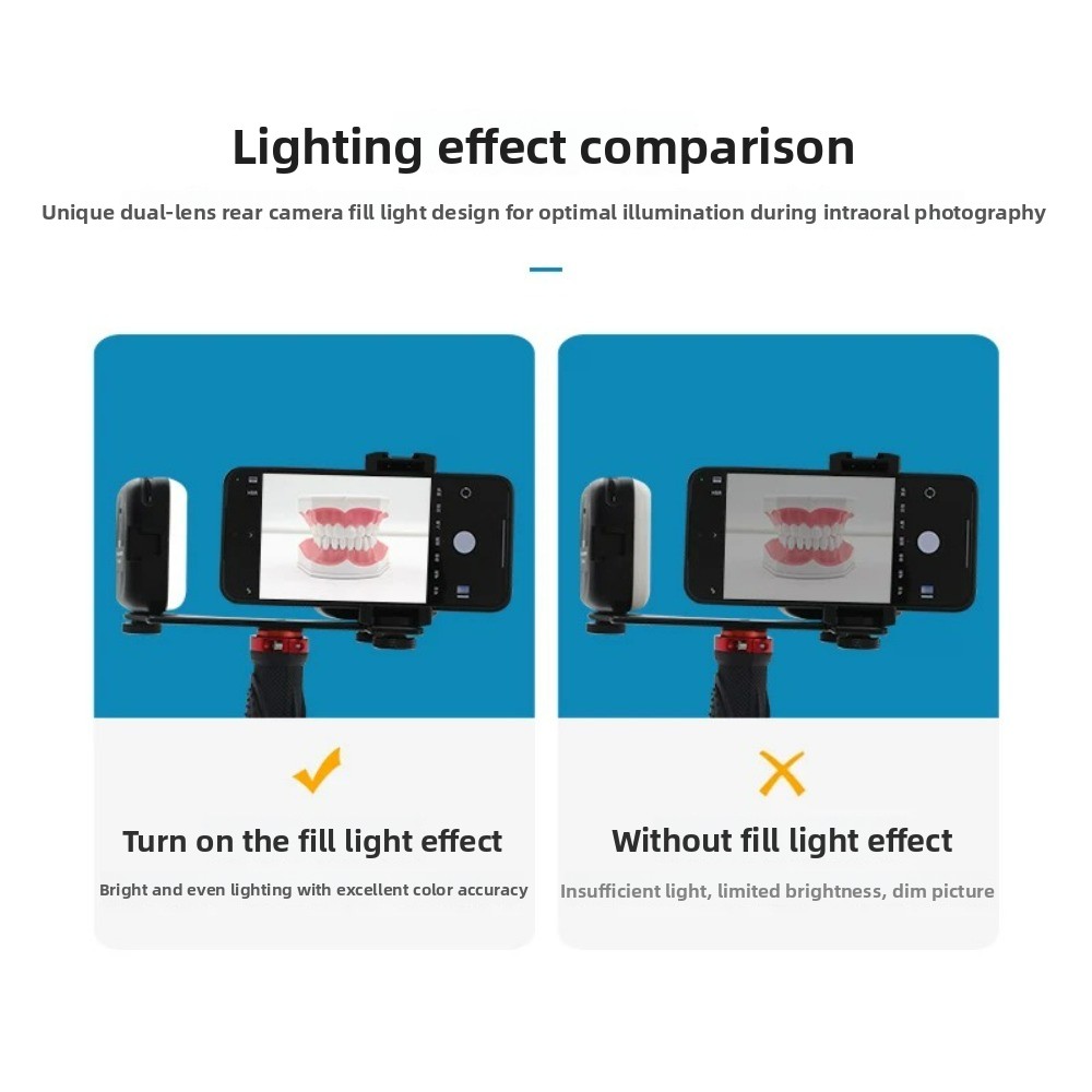 Dental Photography Light, Blue - Teeth Whitening Session recension och pris