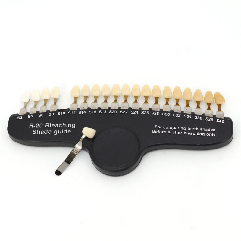 20/27 Colors 3D Dental Lab Ble - Teeth Whitening Shade Guide recension och pris