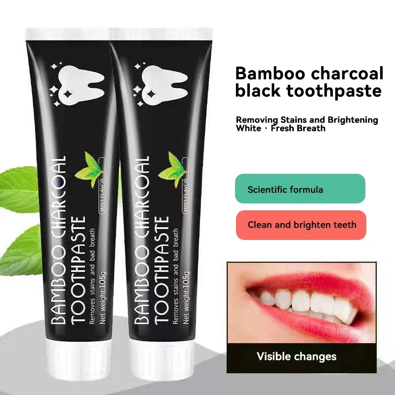 Whitening Toothpaste Bamboo Ch - Teeth Whitening Charcoal recension och pris