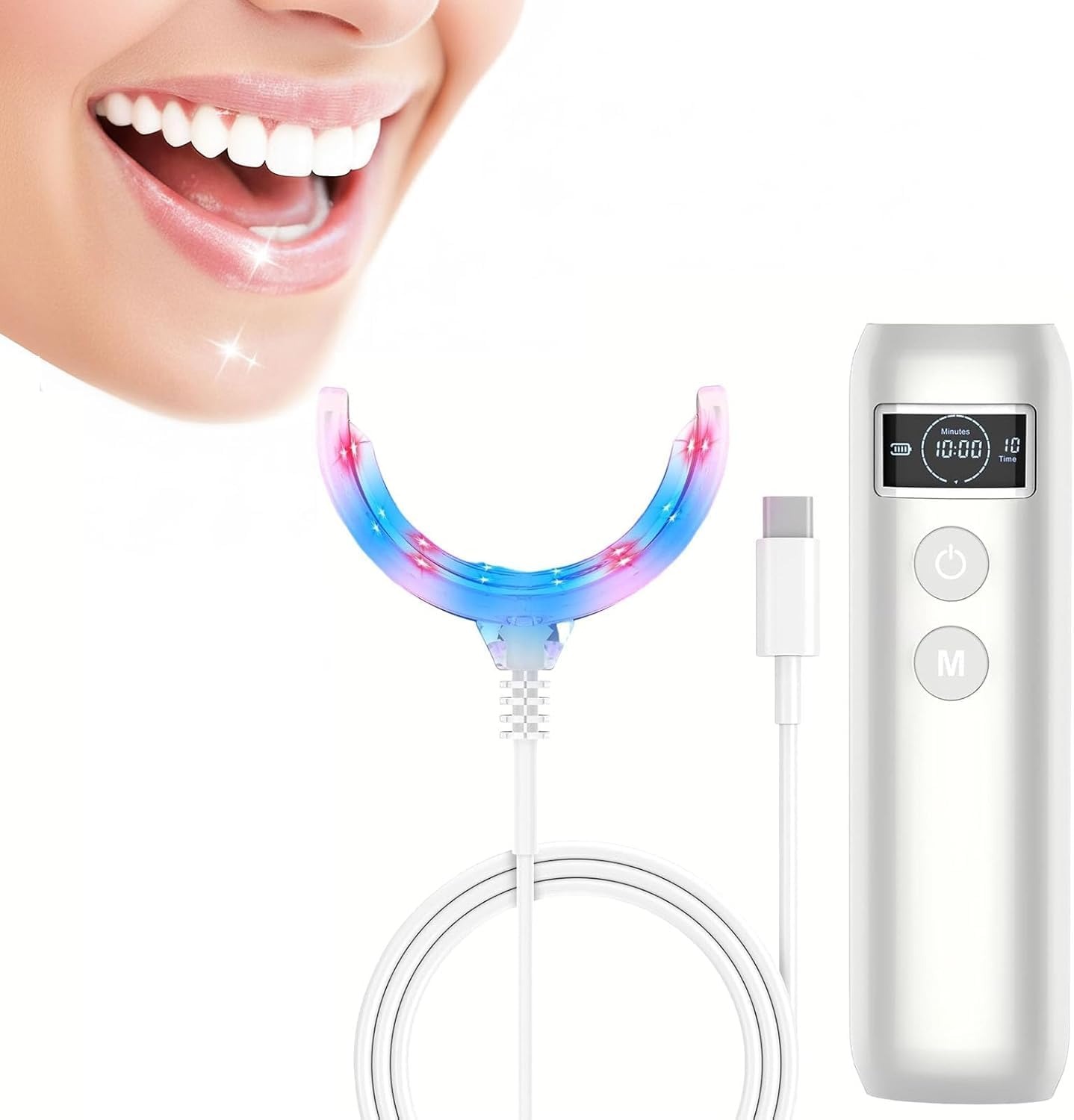 Tooth Whitening Accelerator La - Teeth Whitening With Blue Light recension och pris
