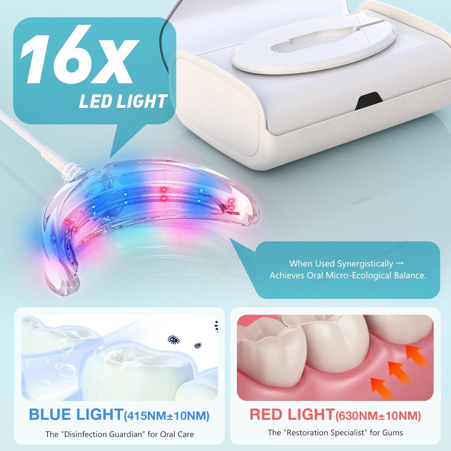 Tooth Whitening Accelerator La - Teeth Whitening With Blue Light recension och pris