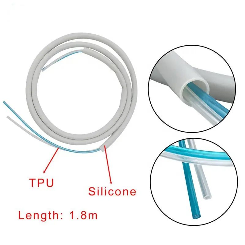 Dental 3 Way Gun Silicone Tube - Teeth Whitening Gel Syringes recension och pris