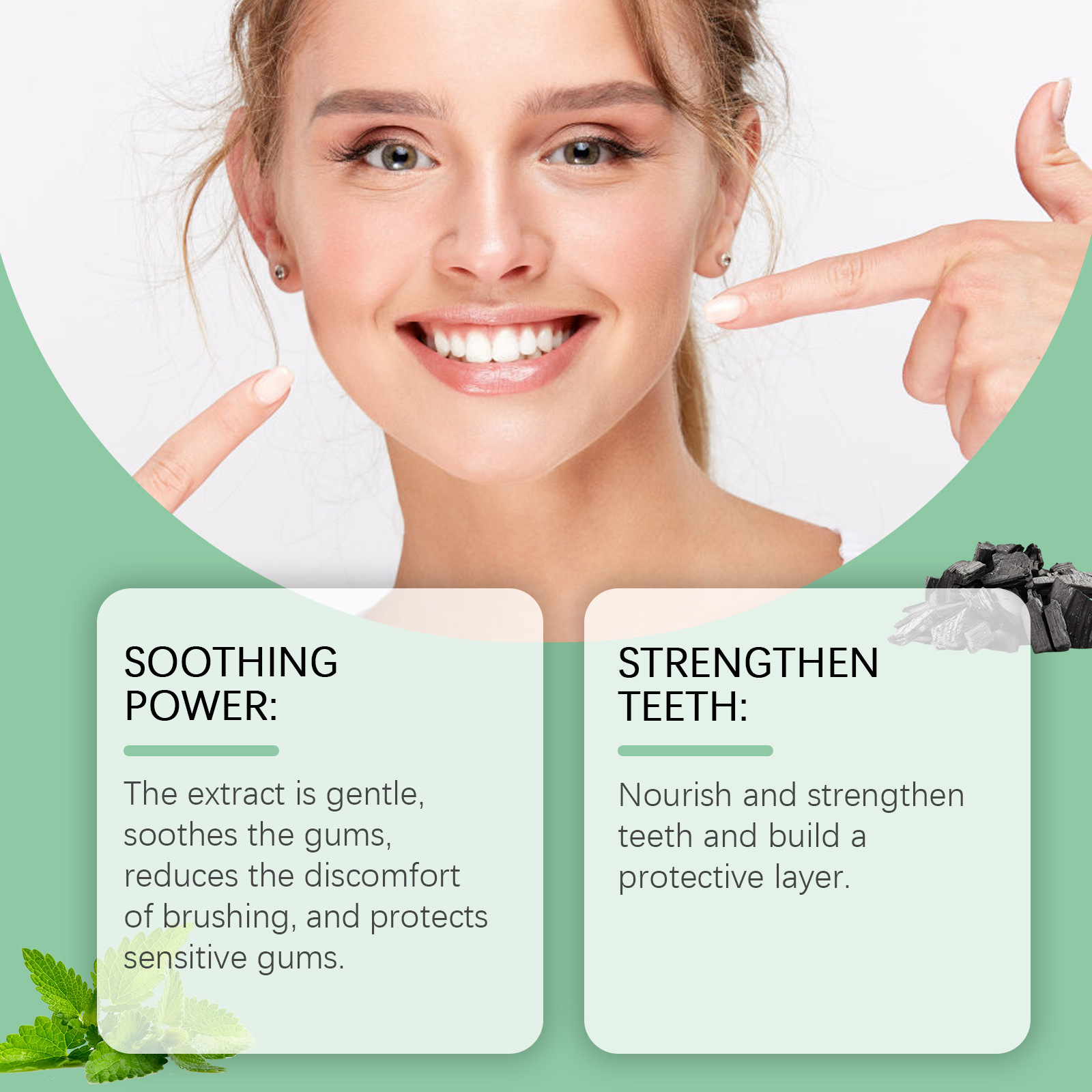 Bamboo Charcoal Mint Toothpast - Teeth Whitening Charcoal recension och pris