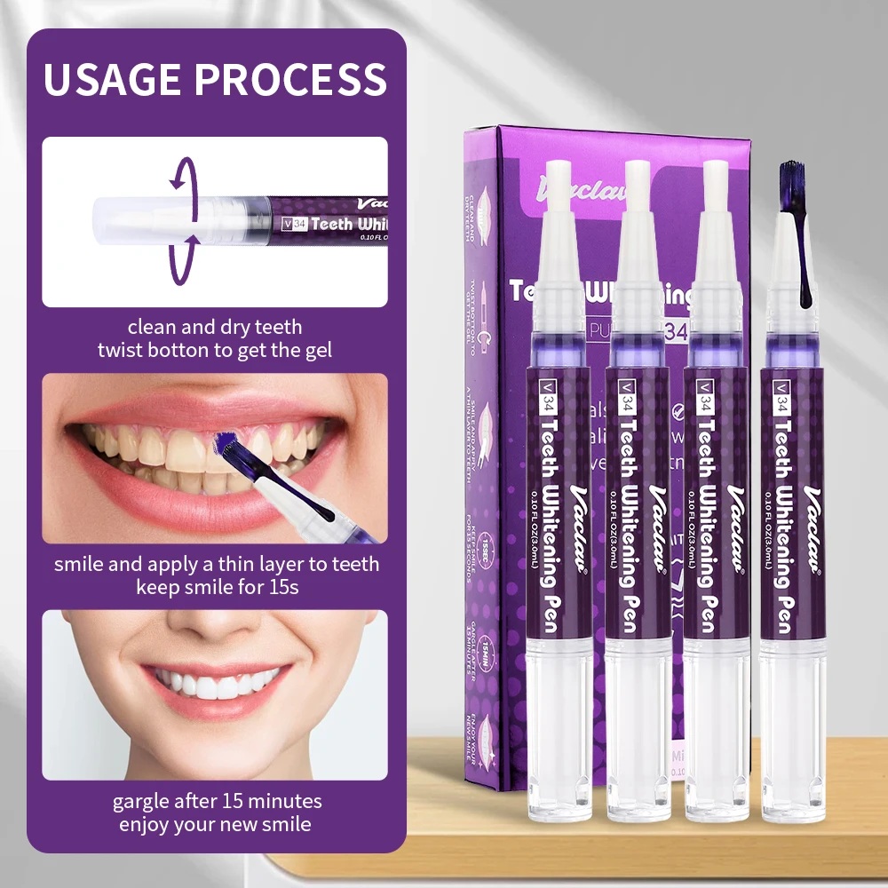 Vaclav V34 Purple teeth whiten - Teeth Whitening Session recension och pris