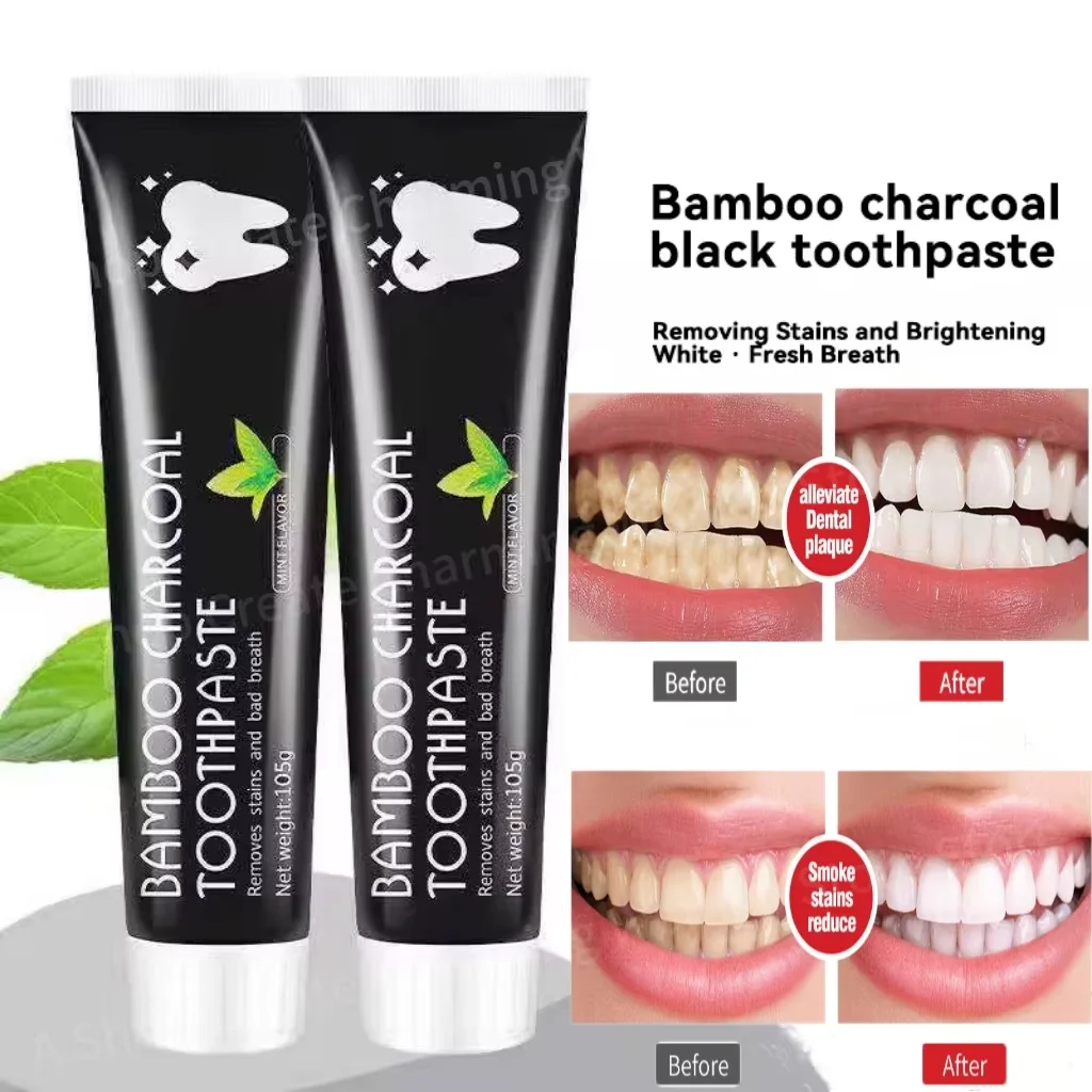 Whitening Toothpaste Bamboo Ch - Teeth Whitening Charcoal recension och pris